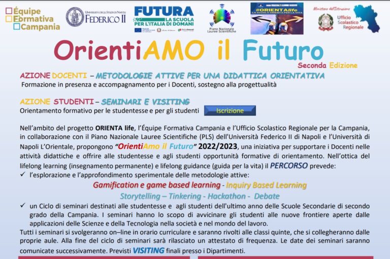 locandina Orientiamo al Futuro